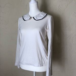 Commes des Garçons Big Collar Shirt from SSENSE